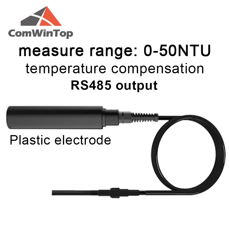 RS485 Turbidity Sensor Detector Turbidity Sludge Concentration Meter MLSS Turbiditys Suspension Water Quality Transmitters