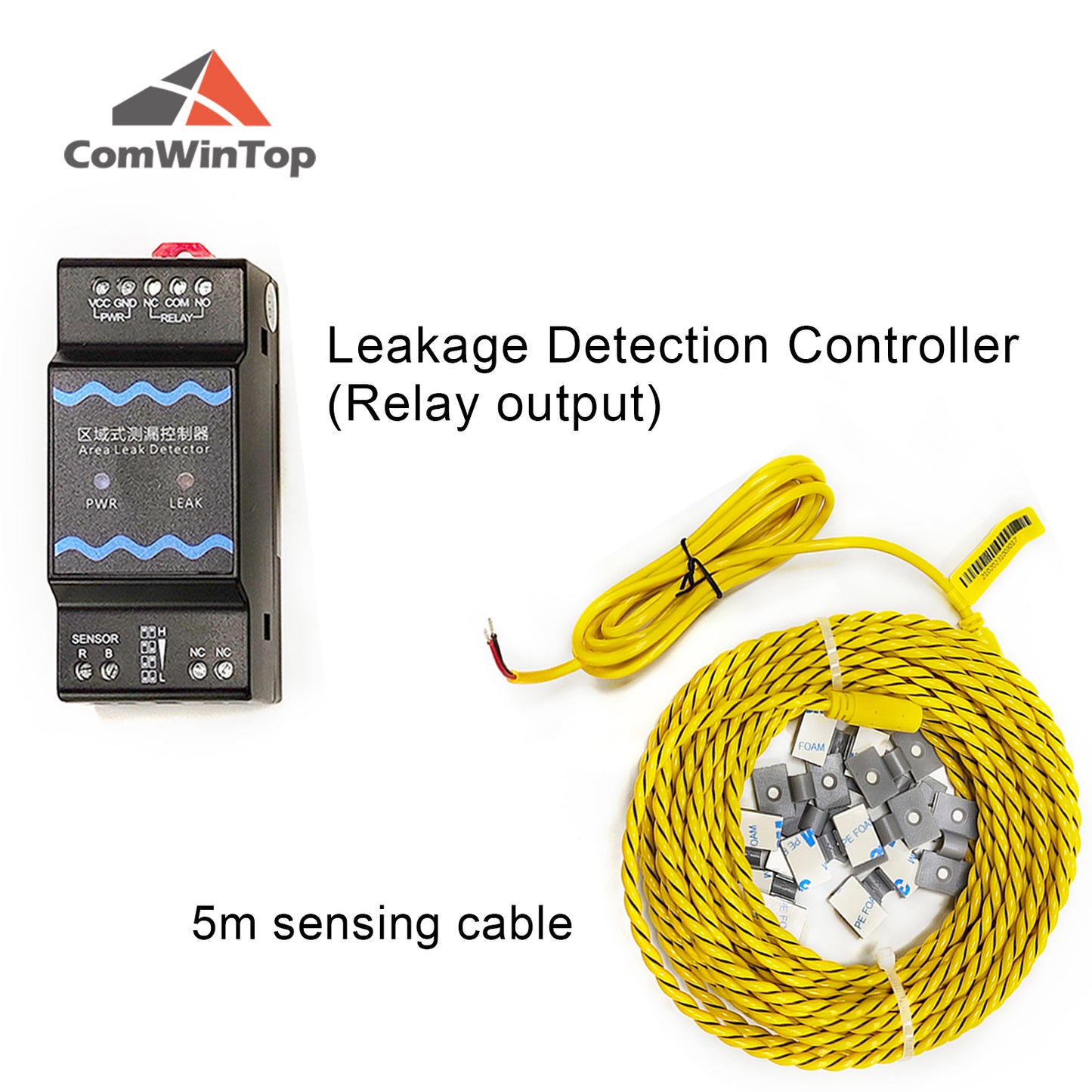 Regional Water Leakage Detector, Detection Controller with 5m sensing cable