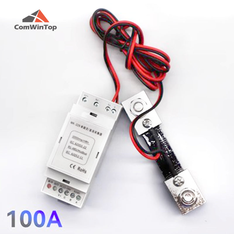 RS485 Modbus Single-channel AC/DC Power Meter Voltage Current Power Energy Acquisition Module