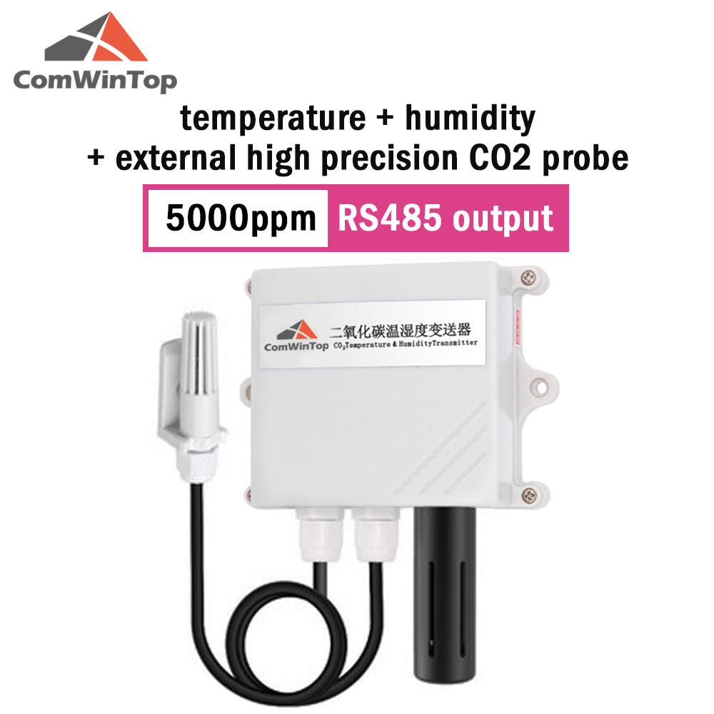 Carbon Dioxide Sensor Agricultural Greenhouse High-Precision Industrial RS485 CO2 Transmitter