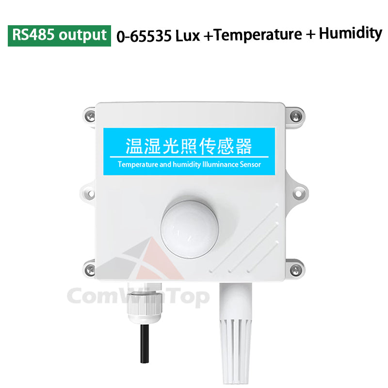 Light sensor 0-10V 0-5V 4-20mA RS485 200000Lux 65535Lux industrial intensity illumination acquisition transmitter