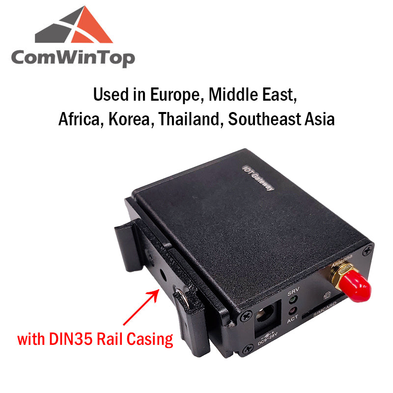 CWT-S1 RS485 Modbus Rtu 4g modem Iot Gateway, support Mqtt Json Format