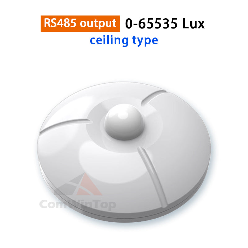 Light sensor 0-10V 0-5V 4-20mA RS485 200000Lux 65535Lux industrial intensity illumination acquisition transmitter