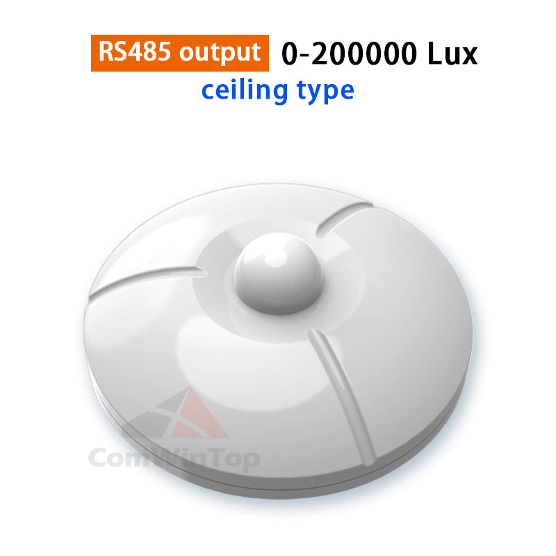 Light sensor 0-10V 0-5V 4-20mA RS485 200000Lux 65535Lux industrial intensity illumination acquisition transmitter