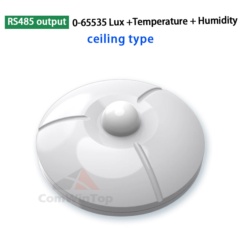 Light sensor 0-10V 0-5V 4-20mA RS485 200000Lux 65535Lux industrial intensity illumination acquisition transmitter