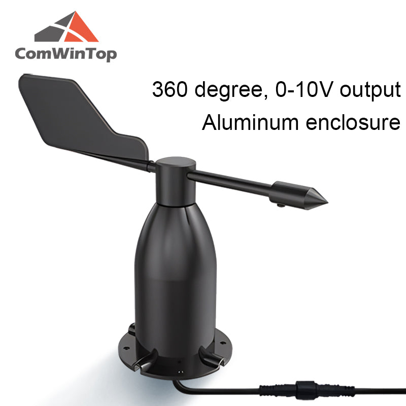 8 Direction aluminium alloy Wind Direction Sensor 4-20MA 0-5V 0-10V RS485 Output Wind Direction Transmitter