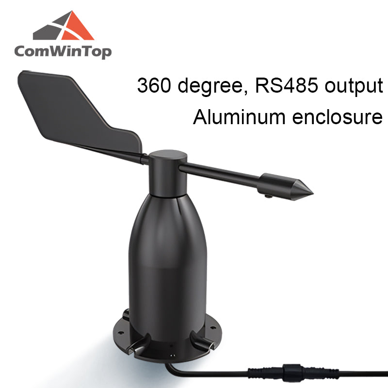 8 Direction aluminium alloy Wind Direction Sensor 4-20MA 0-5V 0-10V RS485 Output Wind Direction Transmitter
