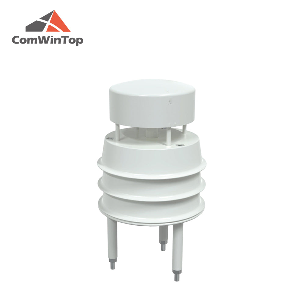 RS485 Ultrasonic Wind Speed and Direction Sensor Temperature Humidity Noise PM2.5 Pressure Light Rainfall Small Weather Station