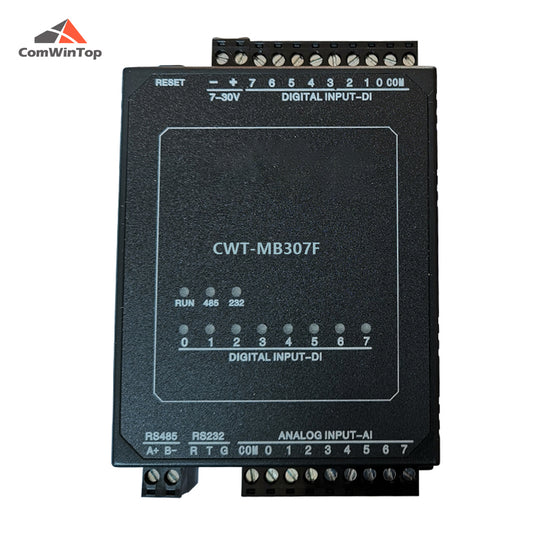CWT-MB307F 8AI+8DI RS485 Ethernet Modbus Remote Terminal Unit