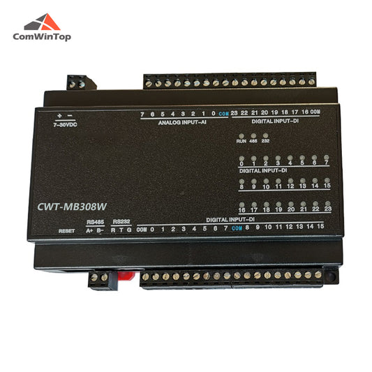 CWT-MB308W 8AI+24DI RS485 RS232 Ethernet Modbus Remote Controller