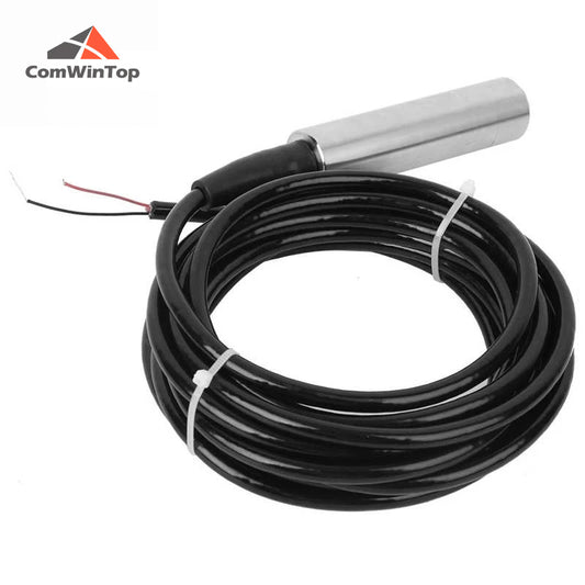 12-24VDC H2O Liquid level sensor integrate level transmitter input type water level sensor 4-20ma RS485 output
