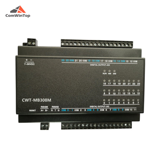 CWT-MB308M 24DO 24-Channel Digital Output Normal Open Relay Modbus Controller
