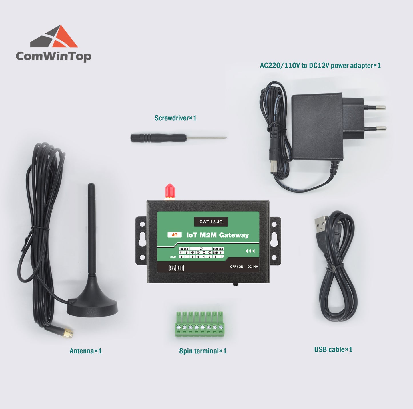 CWT-L3-4G 2Di+2Ai 4G Modbus Tcp IO Module, 4g Remote Terminal Unit