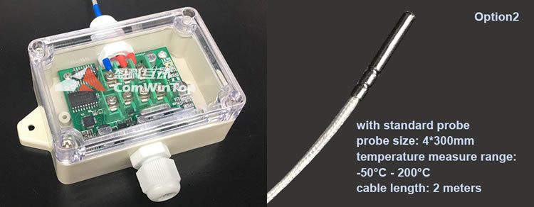 RS485 PT100 temperature sensor