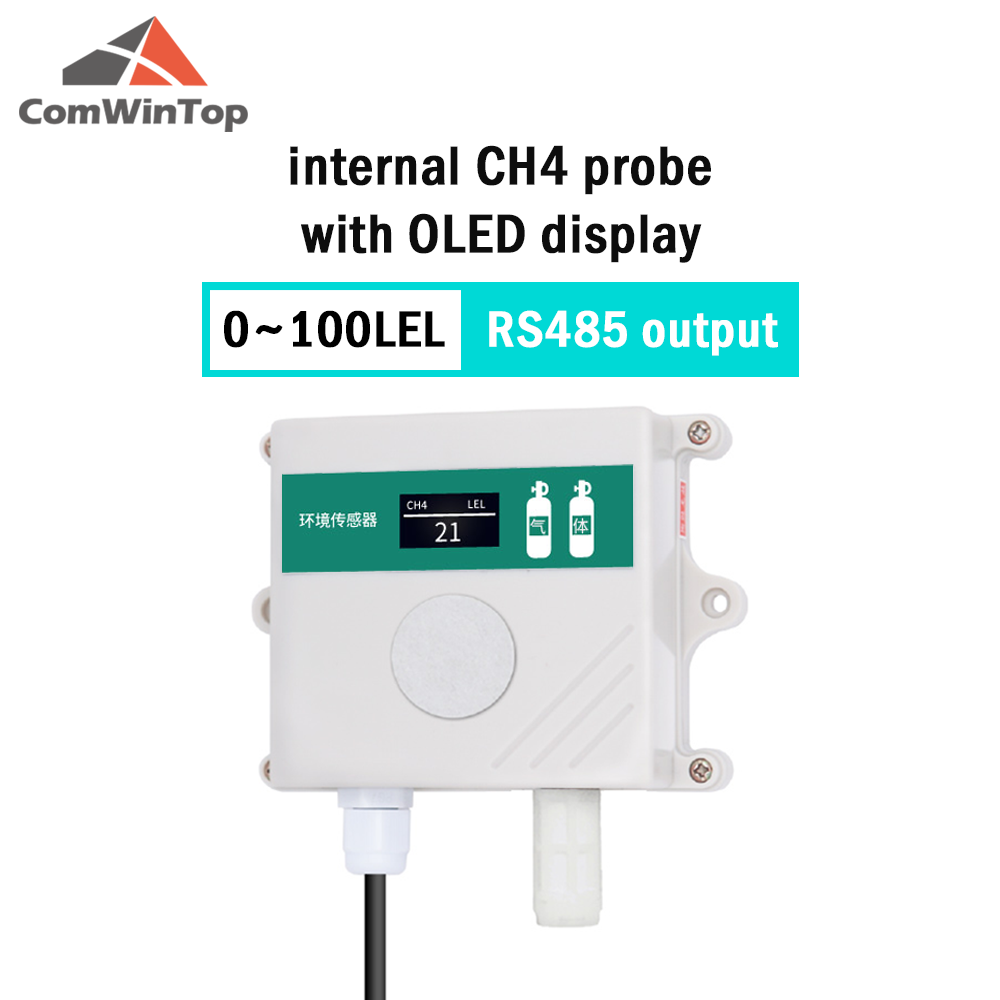 CH4 sensor CH4 transmitter methane transmitter in greenhouse agriculture farm methane detector modbus RS485