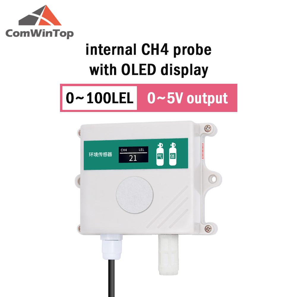 CH4 sensor CH4 transmitter methane transmitter in greenhouse agriculture farm methane detector modbus RS485