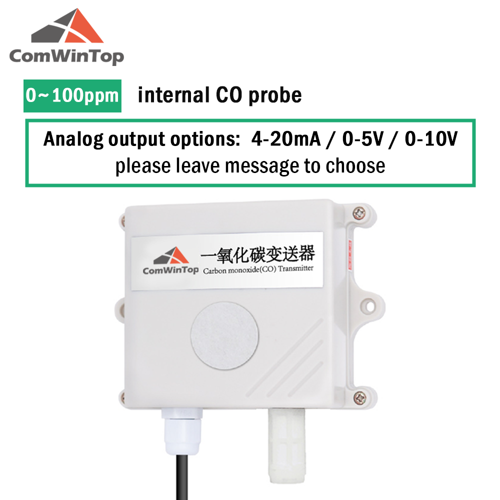 CO sensor CO transmitter carbon monoxide transmitter in greenhouse agriculture farm carbon monoxide detector modbus RS485