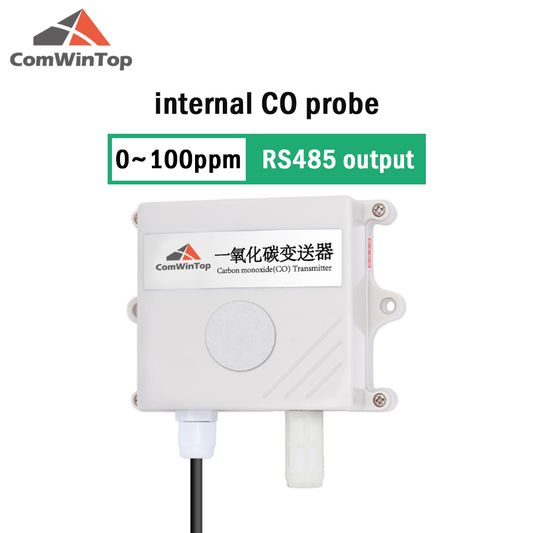 CO sensor CO transmitter carbon monoxide transmitter in greenhouse agriculture farm carbon monoxide detector modbus RS485