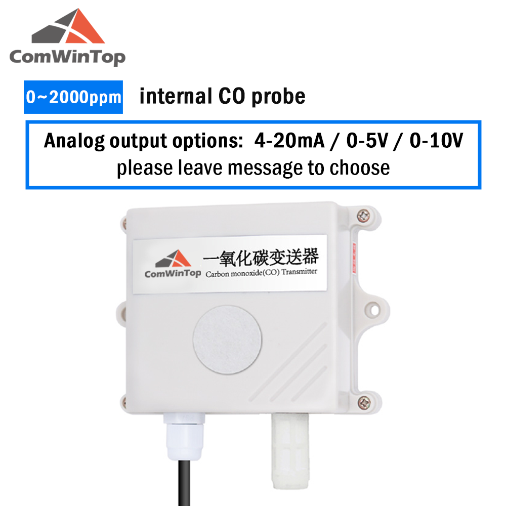 CO sensor CO transmitter carbon monoxide transmitter in greenhouse agriculture farm carbon monoxide detector modbus RS485