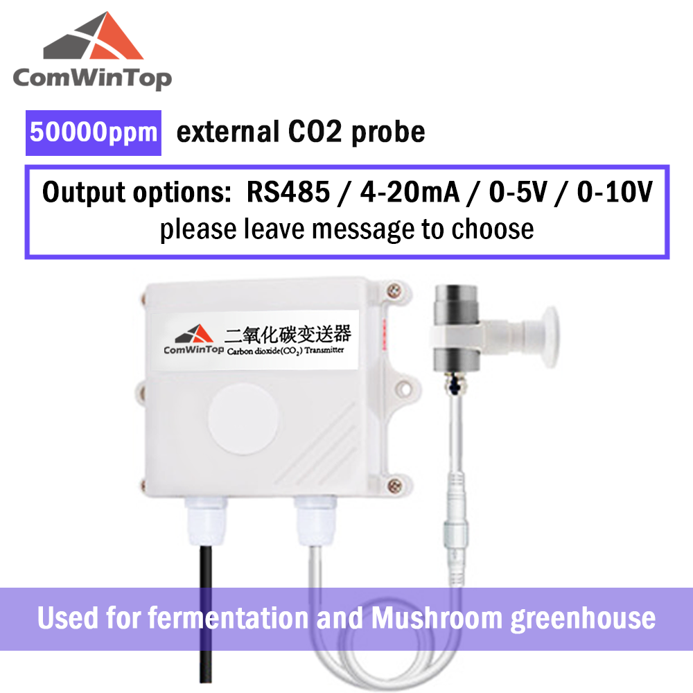 Carbon Dioxide Sensor Agricultural Greenhouse High-Precision Industrial RS485 CO2 Transmitter