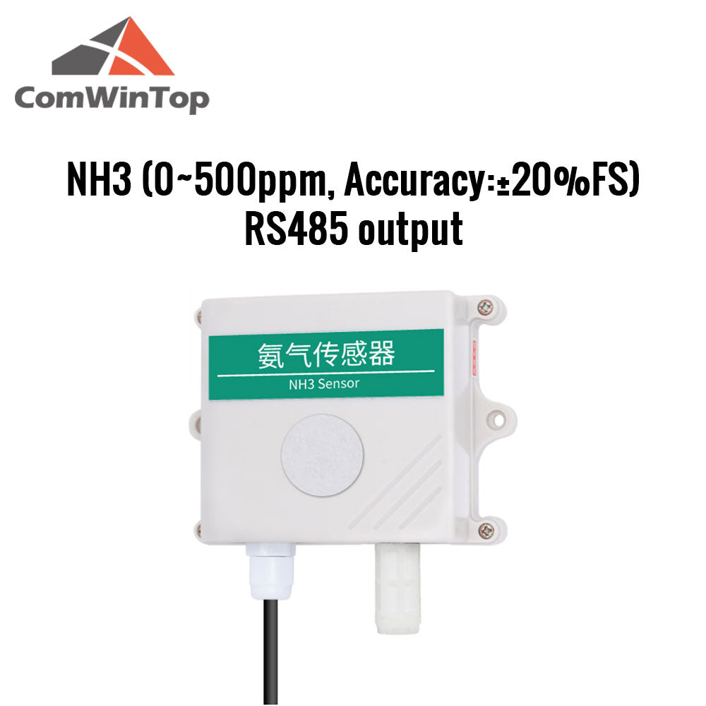 NH3 sensor NH3 transmitter in greenhouse agriculture farm NH3 detector modbus RS485 4-20mA 0-5V