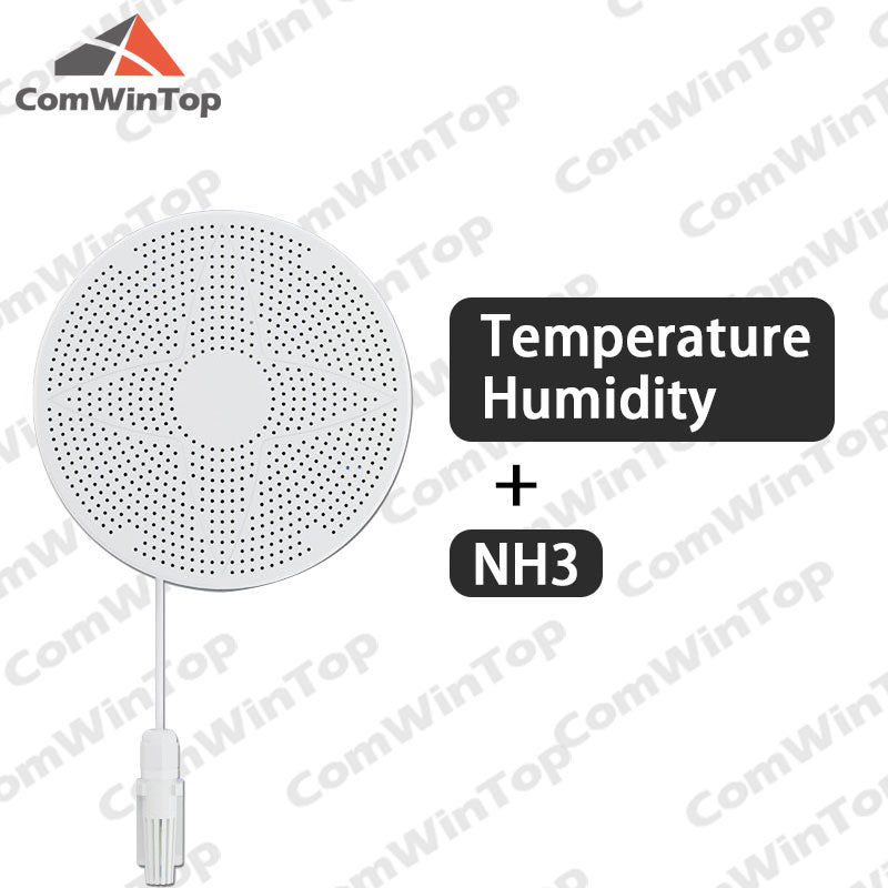RS485 Modbus Temperature Humidity Pressure Light TVOC PM2.5 PM10 CO2 HCHO O3 O2 H2S CH4 CO NO2 SO2 H2 NH3 Air Quality Sensor