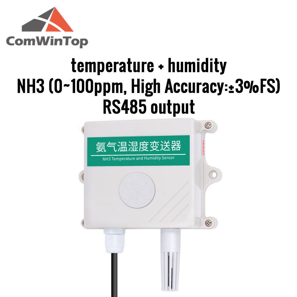 NH3 sensor NH3 transmitter in greenhouse agriculture farm NH3 detector modbus RS485 4-20mA 0-5V