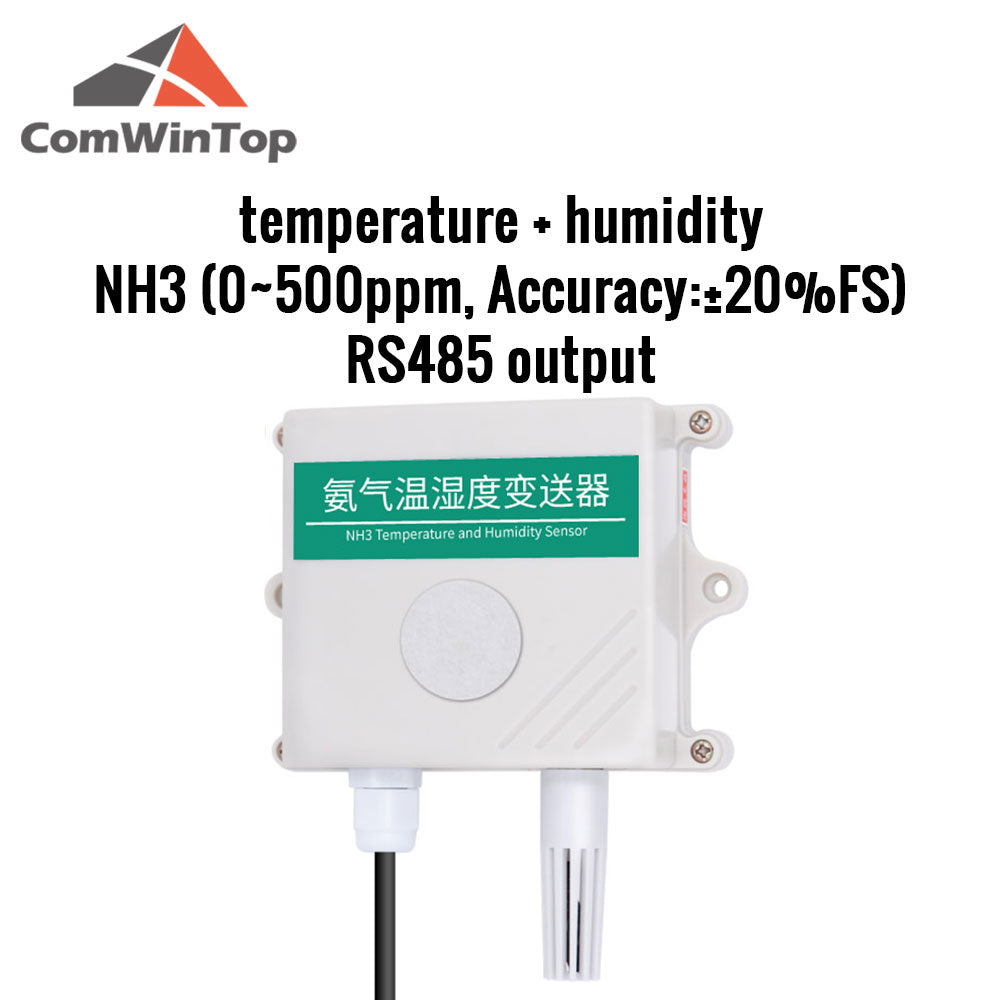 NH3 sensor NH3 transmitter in greenhouse agriculture farm NH3 detector modbus RS485 4-20mA 0-5V