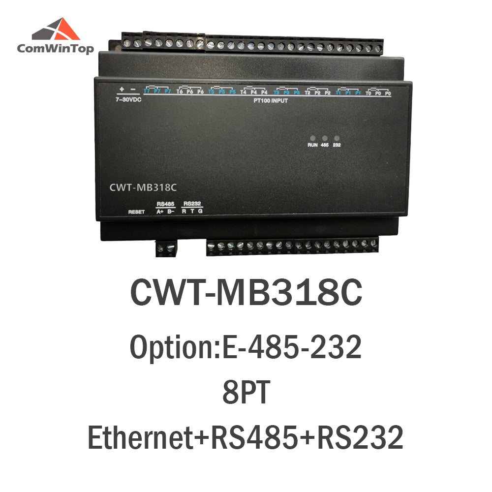 CWT-MB318C 8PT 8-Channel PT100 Temperature Modbus Acquisition Module