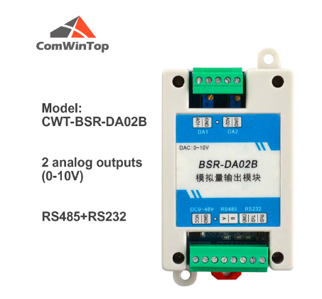 CWT-BSR Series Di / Do / 0-20mA / 0-10V / Pt100 / termocouple to RS485 Modbus Rtu IO Module