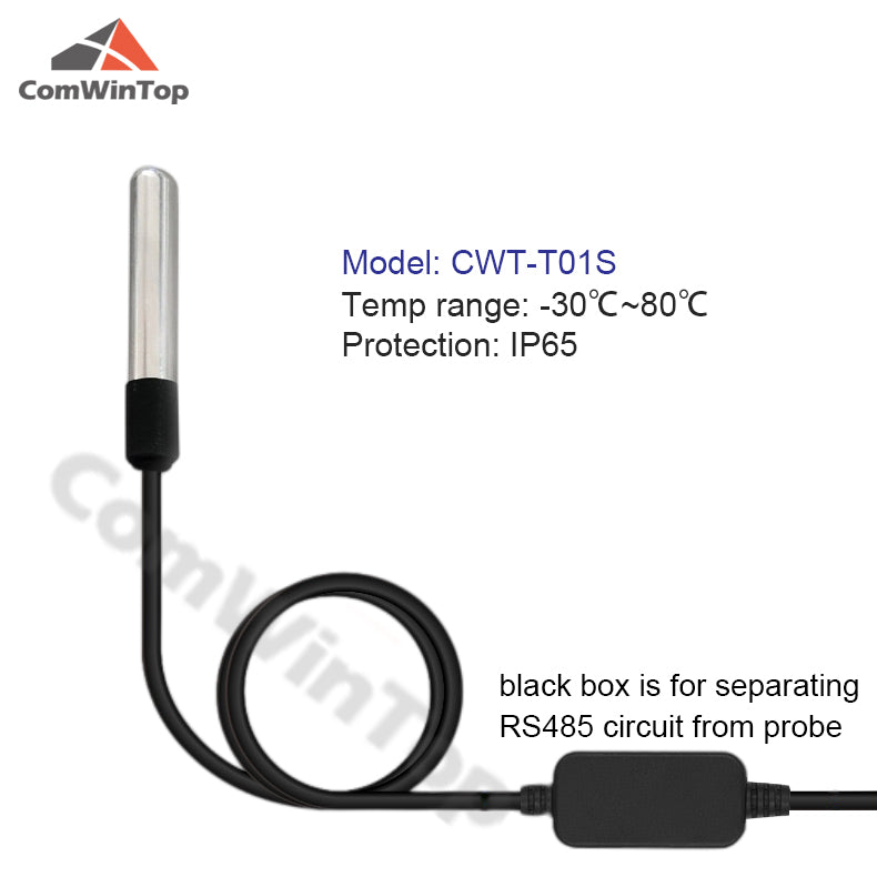 RS485 Modbus Water Proof Temperature Humidity Sensor Probe