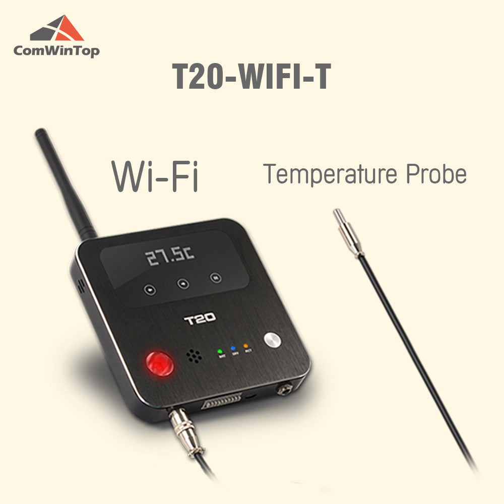 T20 Wireless Gsm 3g 4g Wifi Temperature Humidity Alarm Controller Data Logger