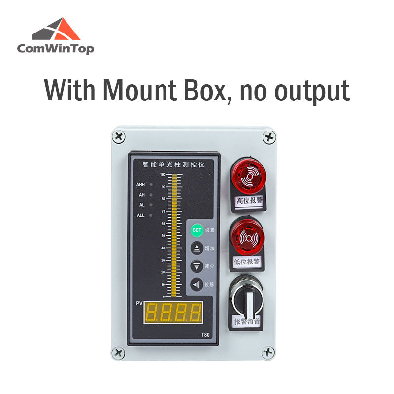 Waterproof Integral Level Transmitter Controller Input Water Level Sensor 4-20MA RS485 display Float Switch Mount Box
