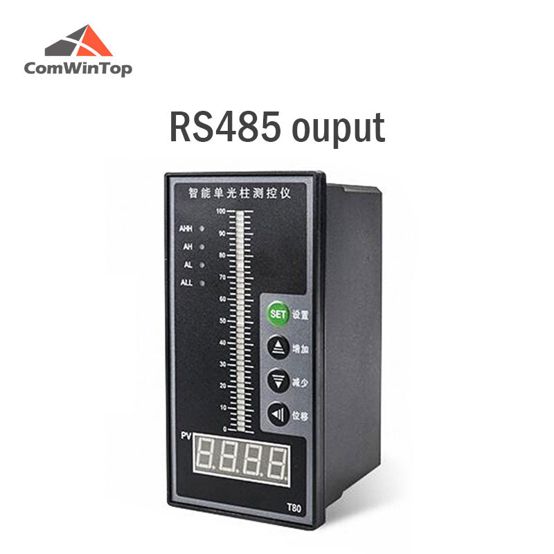 Waterproof Integral Level Transmitter Controller Input Water Level Sensor 4-20MA RS485 display Float Switch Mount Box