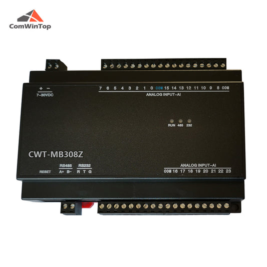 CWT-MB308Z 24AI 0-5V Analog Input Rs485 Modbus Io Module with Isolation Protection