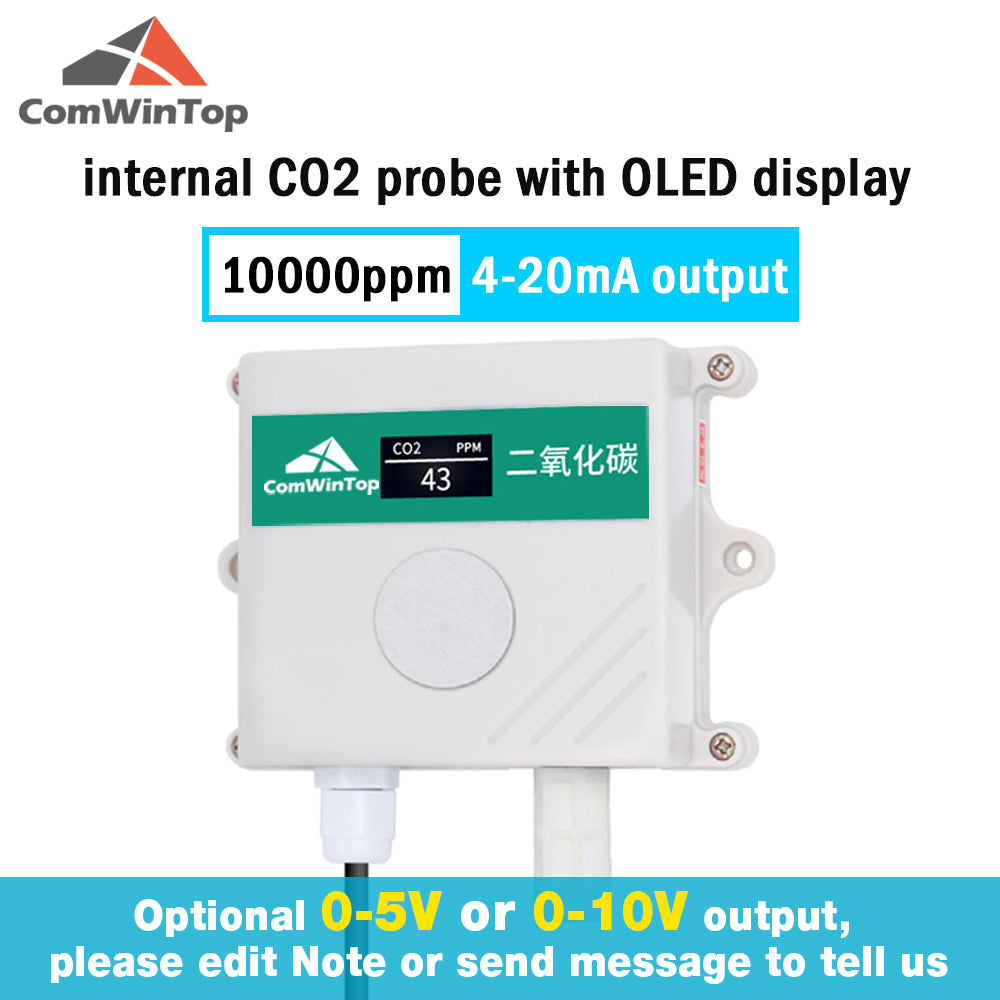 Carbon Dioxide Sensor Agricultural Greenhouse High-Precision Industrial RS485 CO2 Transmitter