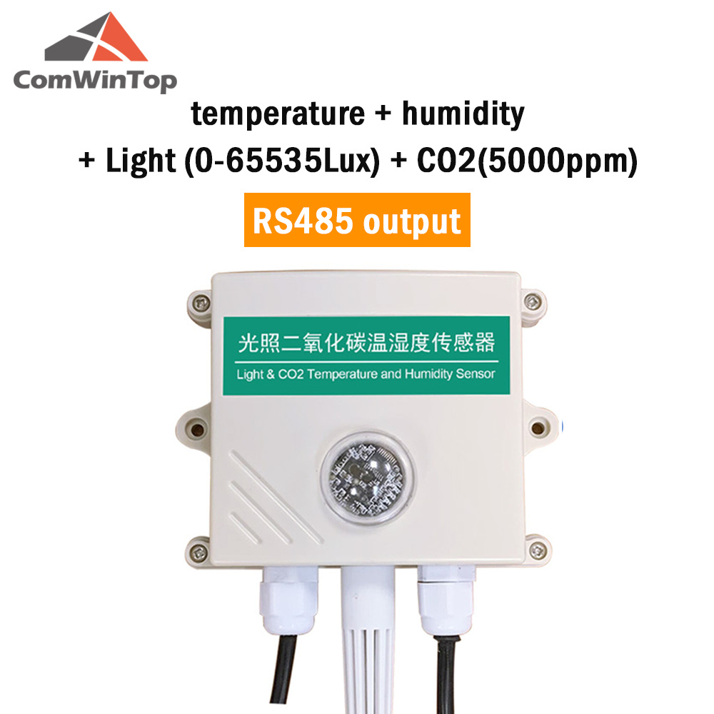 Carbon Dioxide Sensor Agricultural Greenhouse High-Precision Industrial RS485 CO2 Transmitter