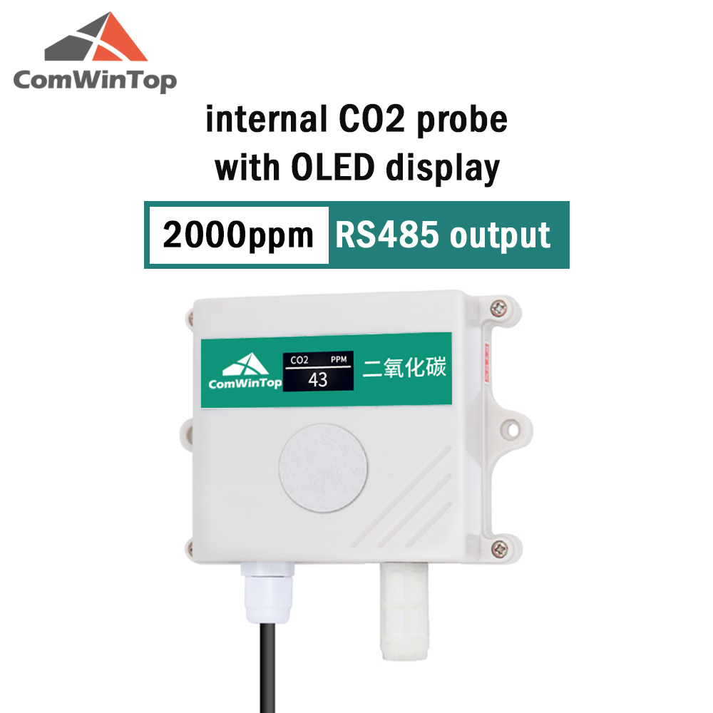 Carbon Dioxide Sensor Agricultural Greenhouse High-Precision Industrial RS485 CO2 Transmitter