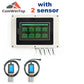 Measure Soil Temperature Moisture EC PH NPK 8-Node Soil Parameter Acquisition System with 7" LCD Touchscreen
