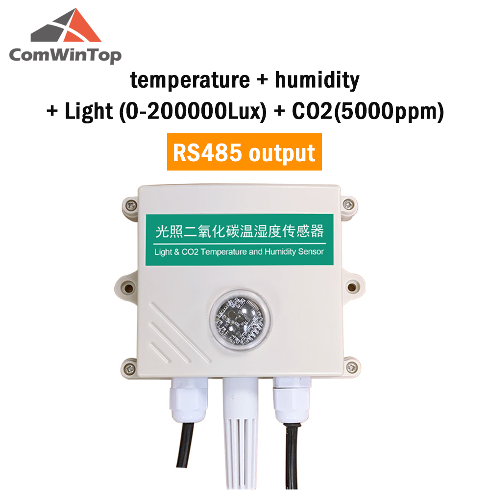 Carbon Dioxide Sensor Agricultural Greenhouse High-Precision Industrial RS485 CO2 Transmitter
