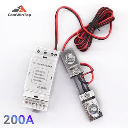RS485 Modbus Single-channel AC/DC Power Meter Voltage Current Power Energy Acquisition Module
