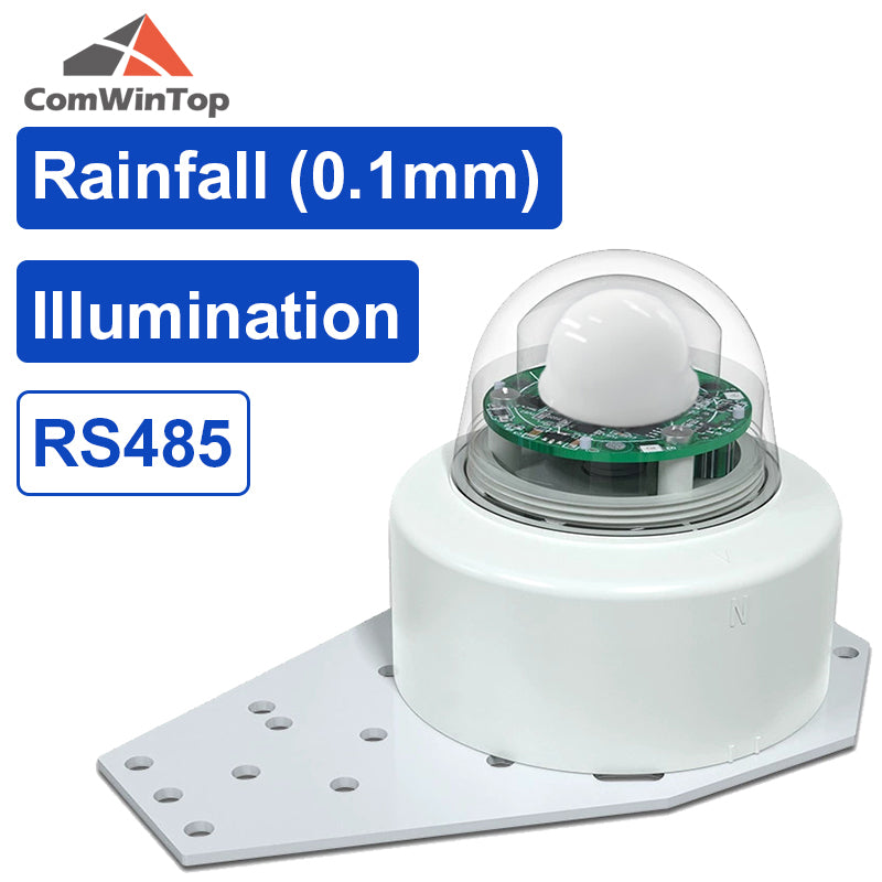 Optical Rain Gauge Transmitter with RS485/pluse output