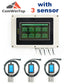 Measure Soil Temperature Moisture EC PH NPK 8-Node Soil Parameter Acquisition System with 7" LCD Touchscreen