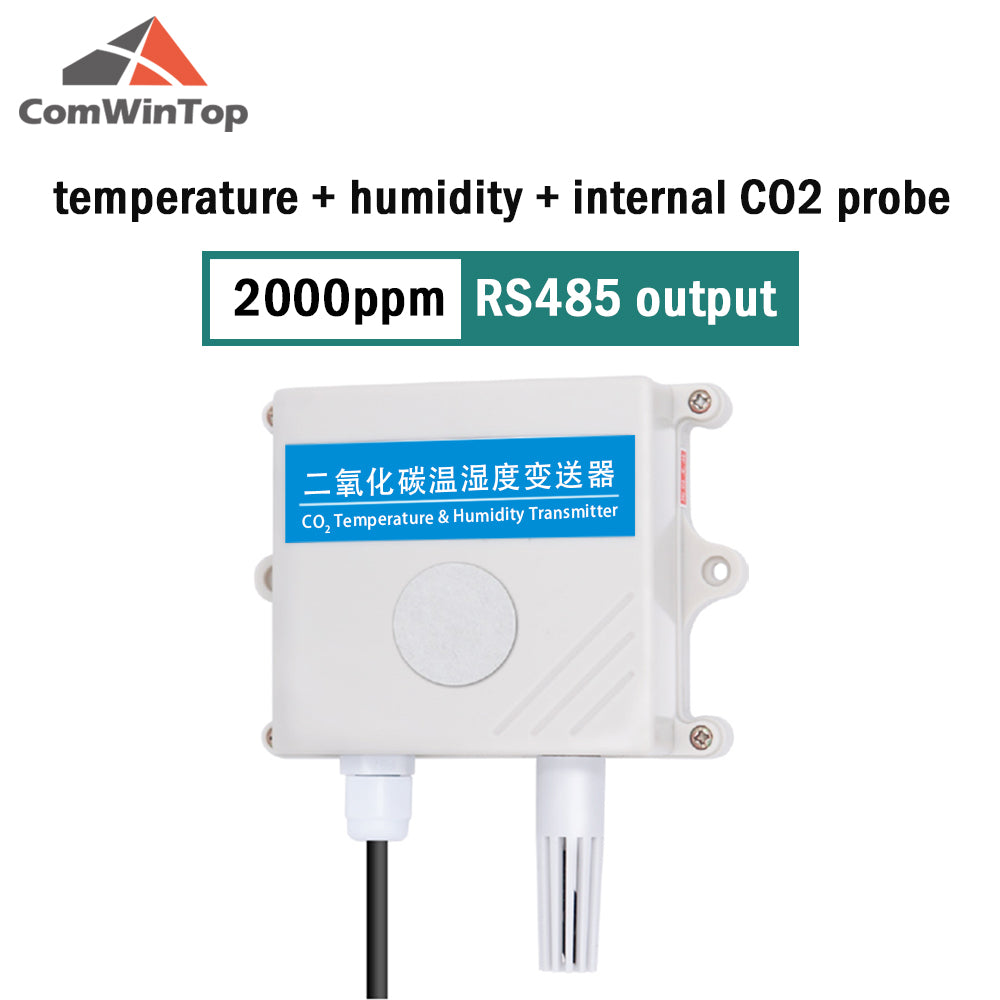 Carbon Dioxide Sensor Agricultural Greenhouse High-Precision Industrial RS485 CO2 Transmitter