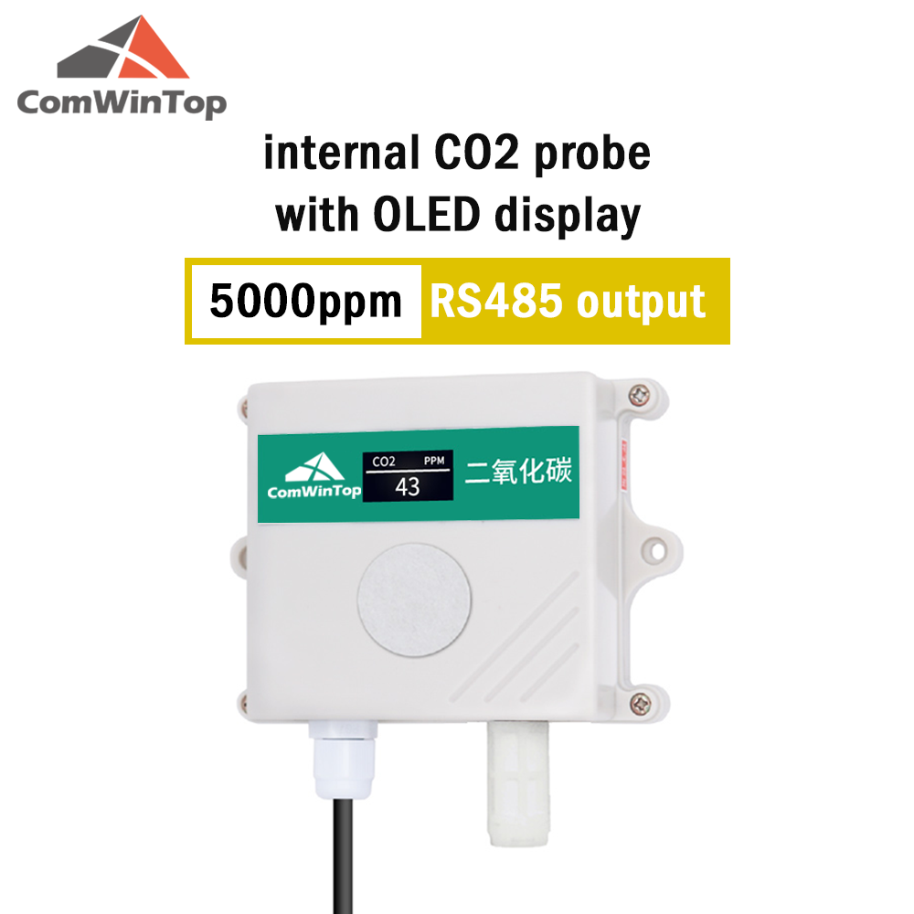 Carbon Dioxide Sensor Agricultural Greenhouse High-Precision Industrial RS485 CO2 Transmitter