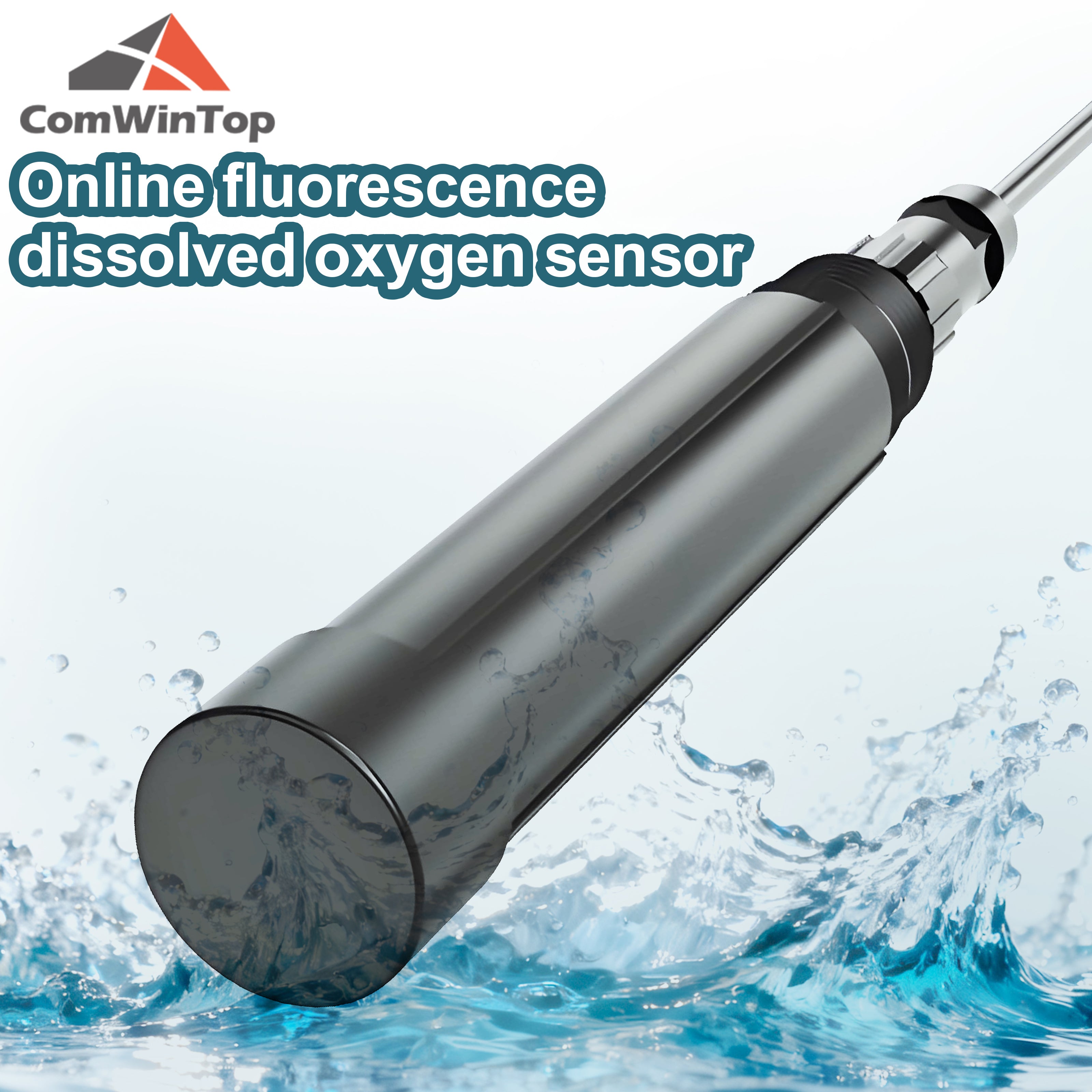 RS485 Online fluorescence dissolved oxygen sensor DOS transmitter ...