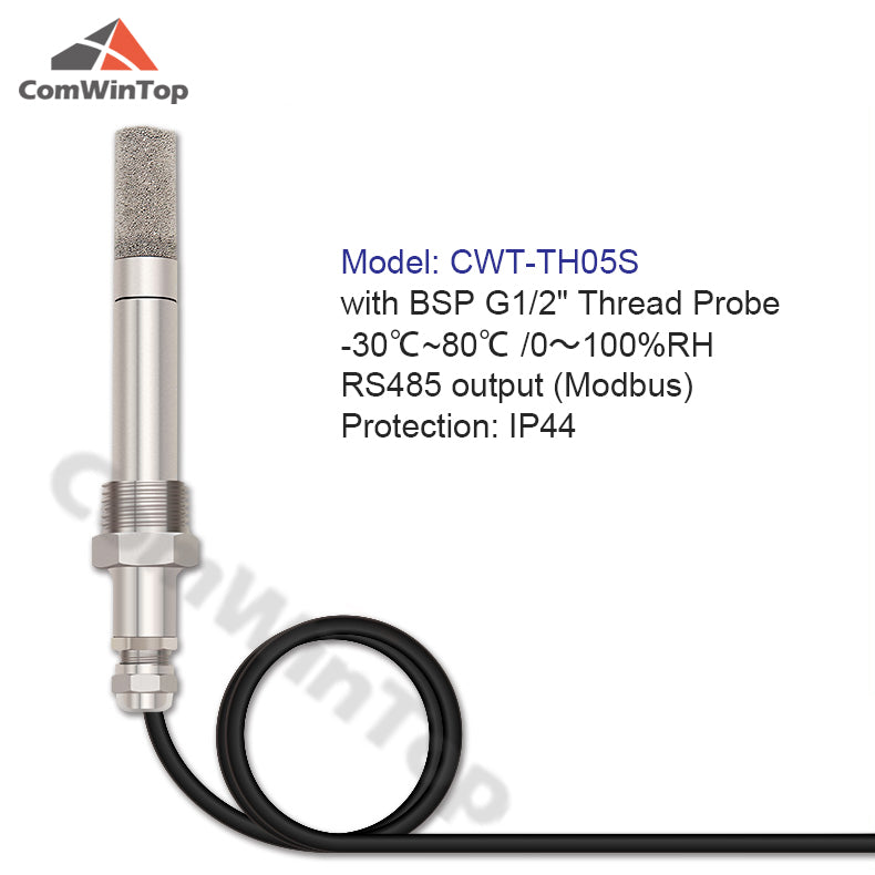 RS485 Modbus Water Proof Temperature Humidity Sensor Probe