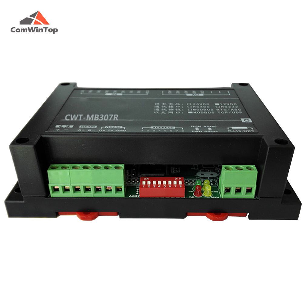 CWT-MB307R 4AO+6DO RS485 4-20mA 0-10V Analog Output Relay Output Modbus Controller