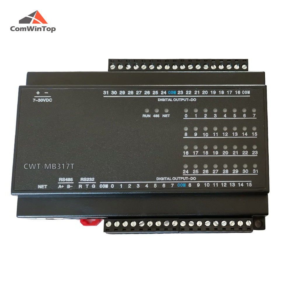 CWT-MB317T 32DO(NPN) 32-Channel Digital Output Transistor Output Modbus Controller