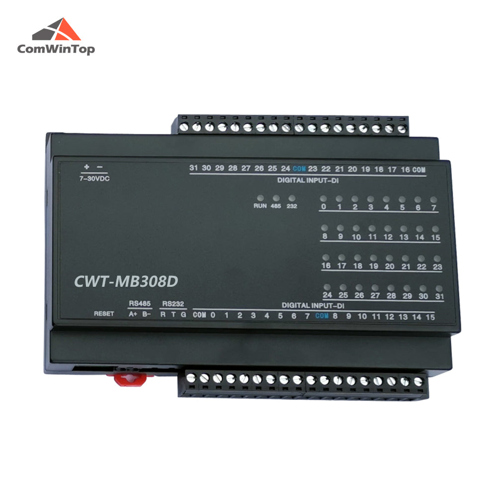 CWT-MB308D 32DI 32-Channel Digital Input RS485 Modbus Rtu Acquisition ...
